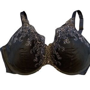 Playtex black lace full figure bra